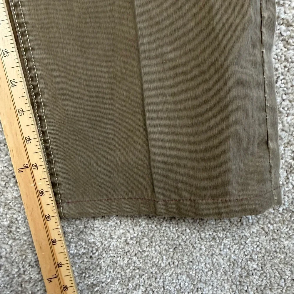 Tommy Bahama Mens 35x29  Classic Fit Pants Brown Olive Fine Wale Cotton